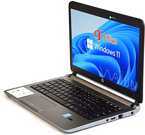 【整備済み品】エイチピー ノートPC 430G2 / 13.3型 / Win 11 Pro/MS Office H&B 2019 / Core i5-5200U / WEBカメラ/...