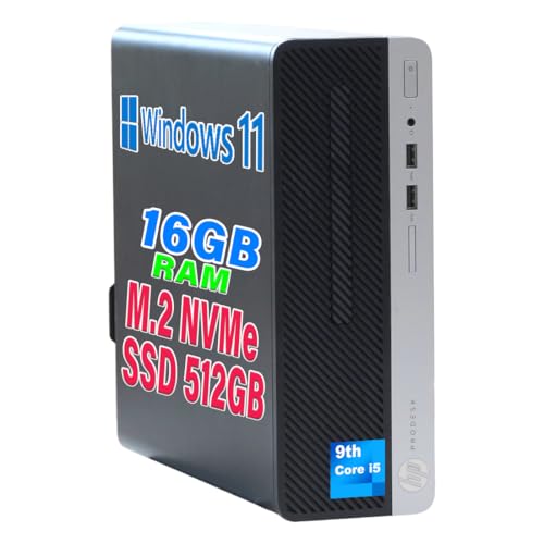 デスクトップパソコン 第9世代 Core i5 9500 Hp ProDesk 400G6 SFF Windows11 整備済 メモリ16GB 大容量 高速 M.2 NVMe SS...