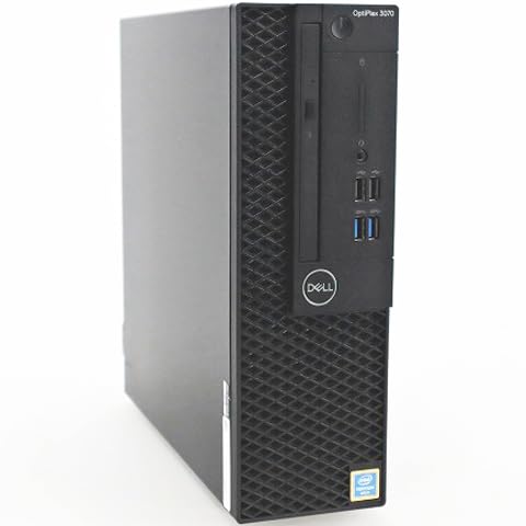 【整備済み品】 Dell デル Optiplex 3070 SFF 第9世代 Pentium G デスクトップパソコン Pentium-Gold G5420 メモリ8GB SSD2...