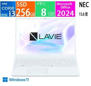 新品 NEC ノートパソコン 15.6 型(インチ) LAVIE N15 N1530/JAW-HE PC-N1530JAW-HE [パールホワイト] 第12世代 インテル Core...