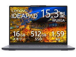 IdeaPad Slim 3 Gen 10 Ryzen 5 8640HS・16GBメモリー・512GB SSD・15.3型WUXGA・IPS液晶搭載 オフィス付き 83KA006U...