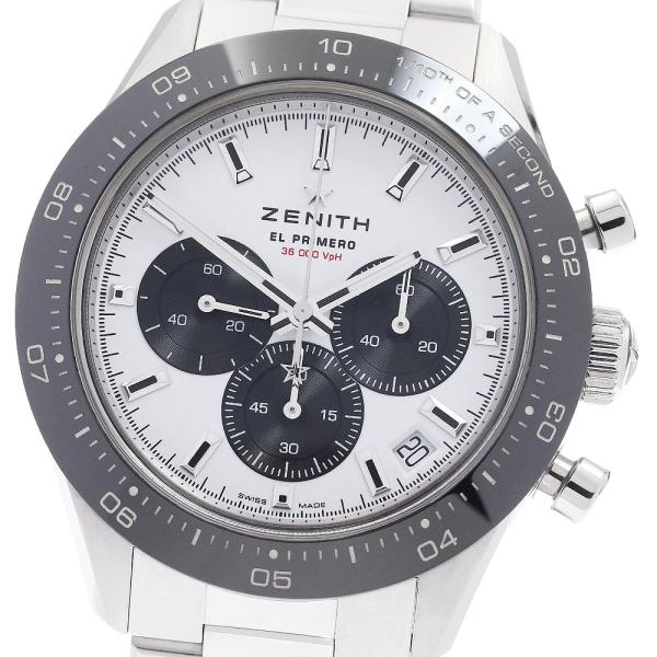 ゼニス ZENITH 03.3102.3600/02.M3100 クロノマスター スポーツ クロノグラフ 自動巻き メンズ 良品 保証書付き_959764