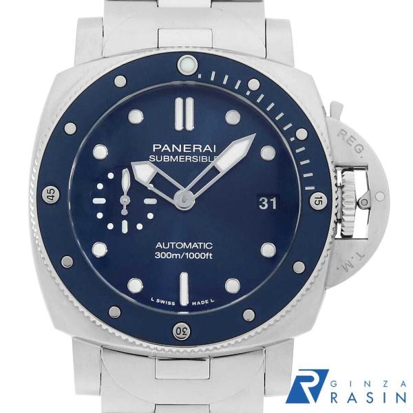 パネライ サブマーシブル ブルーノッテ PAM02068 Y番 中古 メンズ 腕時計 001JOPAU0053