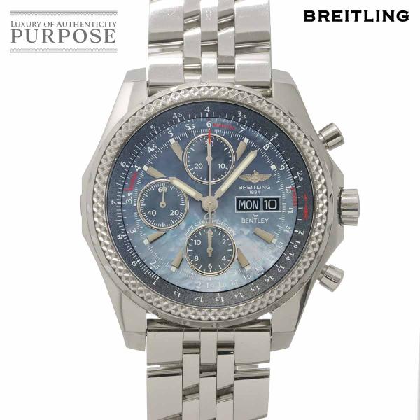 ブライトリング BREITLING ベントレーGT A13362 クロノグラフ 日本限定 メンズ 腕時計 デイデイト 自動巻き Bentley GT 90335863