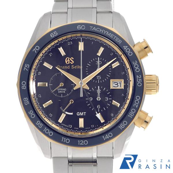 グランドセイコー スプリングドライブ クロノグラフ GMT SBGC242 中古 メンズ 腕時計 006XGSAU0779