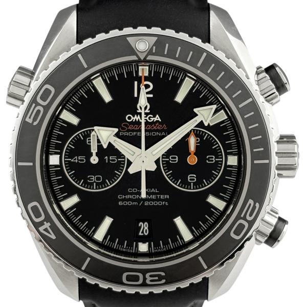 オメガ OMEGA シーマスター プラネットオーシャン 600 232.32.46.51.01.003 腕時計 SS 自動巻き ブラック メンズ 中古
