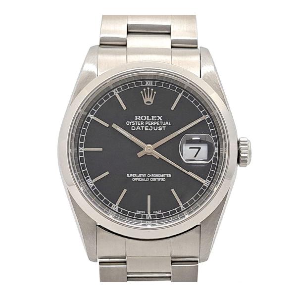 ロレックス デイトジャスト 16200 自動巻き ステンレススティール メンズ ROLEX 中古 【時計】