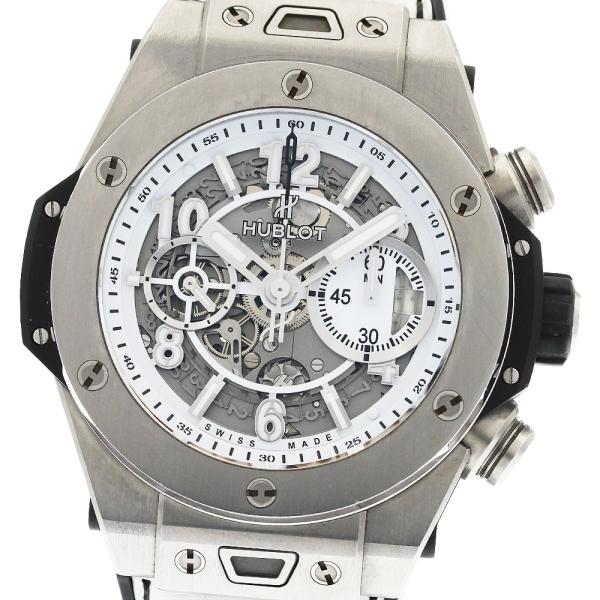 ウブロ HUBLOT 411.NE.2010.LP.JSMIS ビッグバン ウニコ クロノグラフ 自動巻き メンズ _954288