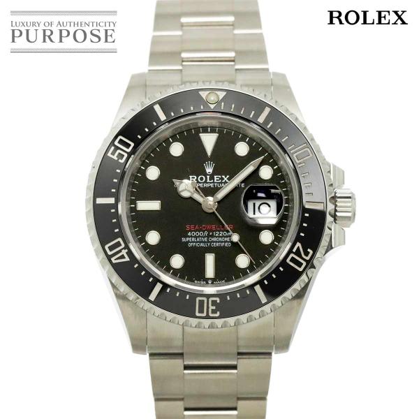 ロレックス ROLEX シードゥエラー 126600 ランダム ルーレット メンズ 腕時計 デイト ブラック 自動巻き ウォッチ Sea-Dweller 90318300