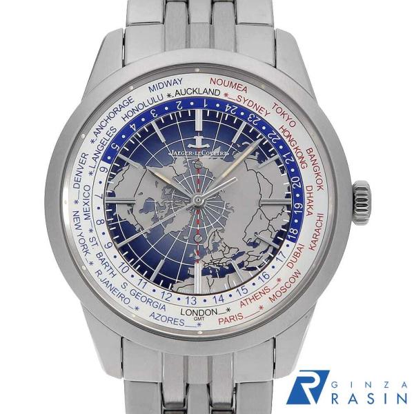 ジャガールクルト ジオフィジック ユニバーサルタイム Q8108120(503.8.T2.S) 中古 メンズ 腕時計 0FNMJLAU0001