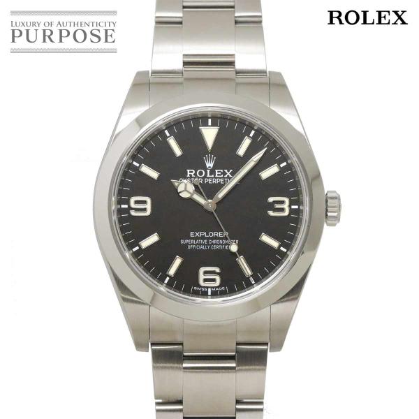 ロレックス ROLEX エクスプローラー1 214270 ランダム ルーレット メンズ 腕時計 オートマ 自動巻き ウォッチ Explorer I 90323044