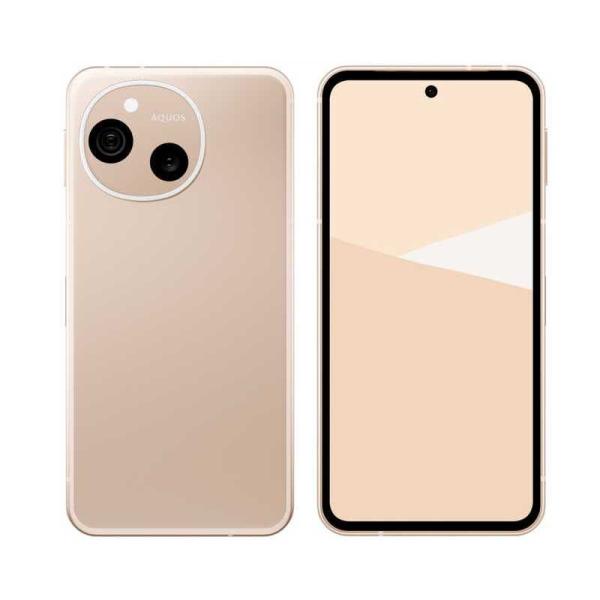 シャープ　SHARP　SIMフリースマートフォン AQUOS sense10 Snapdragon 7s Gen 3 6.1インチ 8GB/256GB ベールピンク　SHM33BP
