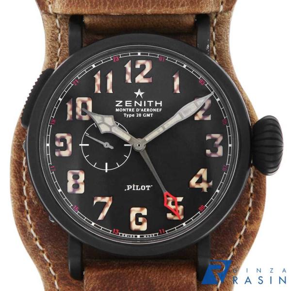 ゼニス パイロット タイプ20 GMT 96.2431.693/21.C738 中古 メンズ 腕時計 0PDKZHAU0001