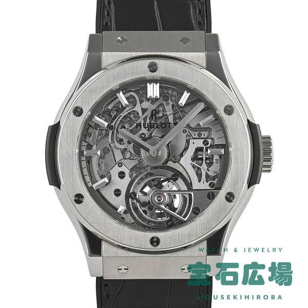 ウブロ HUBLOT クラシック・フュージョン トゥールビヨン カテドラル ミニッツリピーター 世界限定99本 504.NX.0170.LR 中古 メンズ 腕時計
