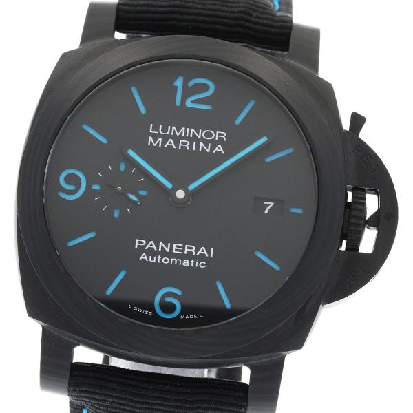 パネライ PANERAI PAM02661 ルミノール マリーナ カーボテック デイト 自動巻き メンズ 極美品 箱付き_967639
