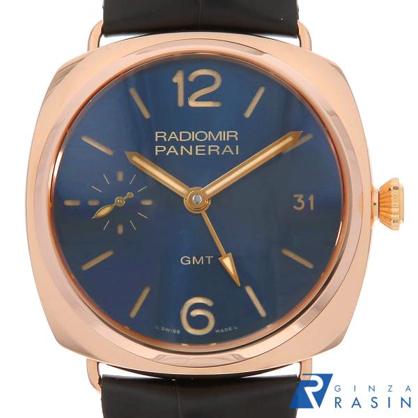 パネライ ラジオミール 3DAYS GMT オロロッソ PAM00598 Q番 中古 メンズ 腕時計 0FBYOPAU0001