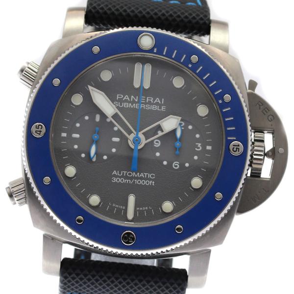 パネライ PANERAI PAM00982 サブマーシブル クロノ ギョーム ネリーエディション 自動巻き メンズ 美品 保証書付き_823483
