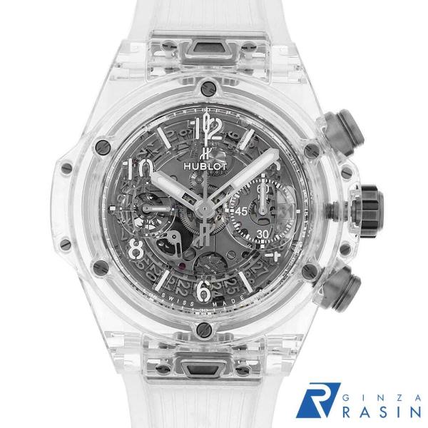 ウブロ ビッグバン ウニコ サファイア 世界限定500本 441.JX.4802.RT 中古 メンズ 腕時計 132KHBAU0005