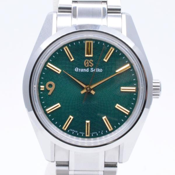 【中古】 Grand Seiko　グランドセイコー　SBGW319　ヘリテージコレクション 9Sメカニカル　グリーン　手巻き　36.5mm　メンズ時計　腕時計