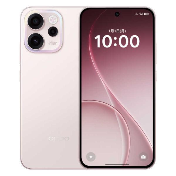 OPPO　SIMフリースマートフォン OPPO Reno15 A / Snapdragon 6 Gen 1 / 6.6インチ 12GB+256GB アフターグロウピンク　CPH2801_12_256_PK