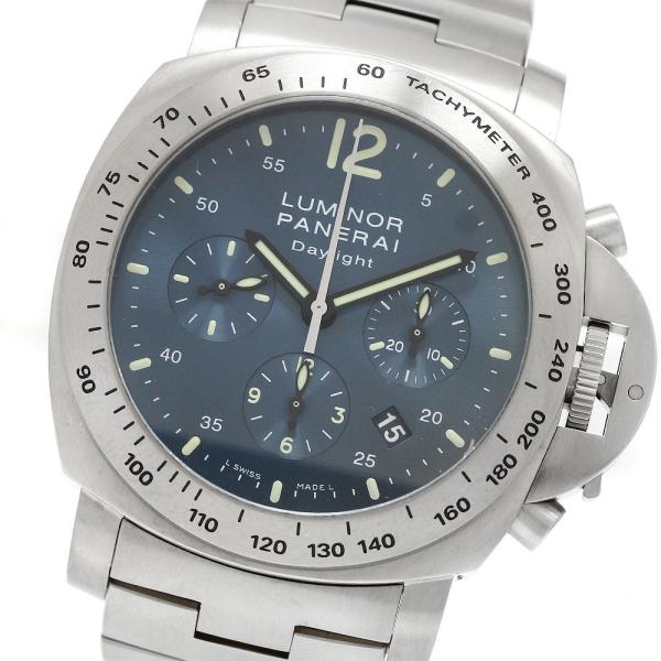 パネライ PANERAI PAM00326 ルミノール デイライト クロノグラフ 自動巻き メンズ 良品 _945727