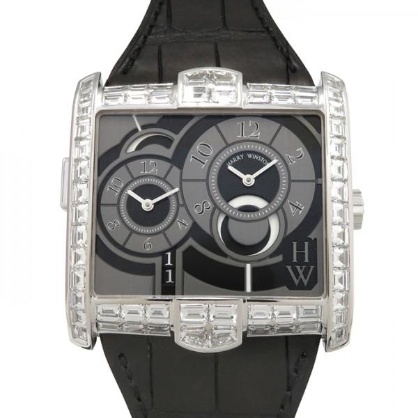 ハリー・ウィンストン HARRY WINSTON アヴェニュー スクエアード AVSATZ45WW003 グレー文字盤 アウトレット 腕時計 メンズ