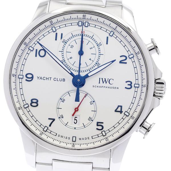 IWC IWC SCHAFFHAUSEN IW390702 ポルトギーゼ ヨットクラブ クロノグラフ 自動巻き メンズ 保証書付き_932680