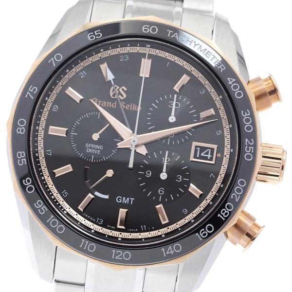 セイコー SEIKO SBGC244/9R86-0AL0 グランドセイコー ブティック限定 GMT スプリングドライブ メンズ 良品 箱付き_885445