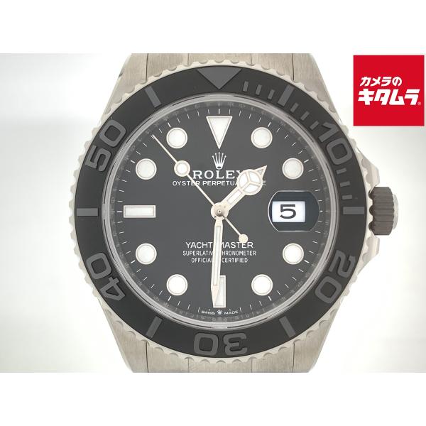 【中古】 【美品】 ロレックス(ROLEX) ヨットマスター ブラック 226627 チタン