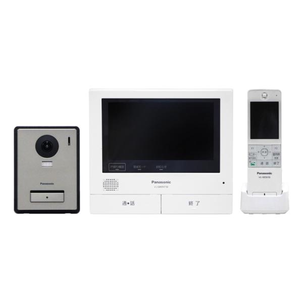 パナソニック VL-SWE710KF　テレビドアホン ワイヤレスモニター付き 電源コード式 スマホで「外でもドアホン」 宅配ボックス連携　Panasonic